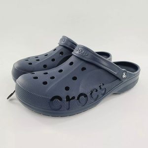 CROCS BAYA Clogs Slip On Shoes Navy 10126-410 Comfort Men's